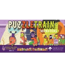 Familius PuzzleTrain: Monsters 26-Piece Puzzle