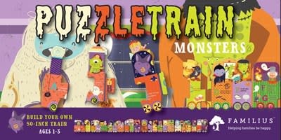 Familius PuzzleTrain: Monsters 26-Piece Puzzle