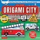 Tuttle Publishing Origami City Kit: Fold Your Own Cars, Trucks, Planes & Trains!: Kit Includes Origami Book, 12 Projects, 40 Origami Papers, 130 Stickers and City Map