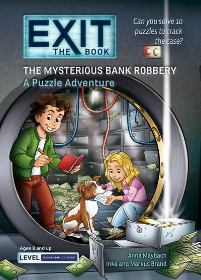 Puzzlewright Junior EXIT the Book:The Mysterious Bank Robbery