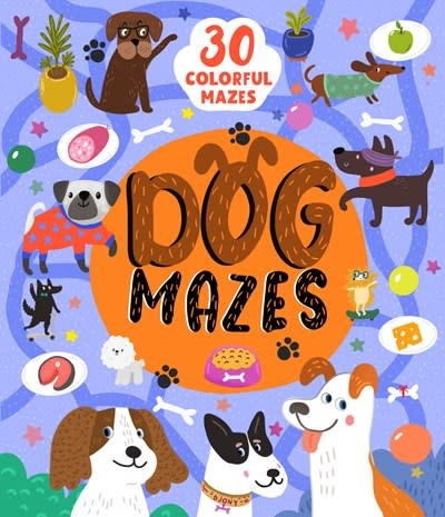 Clever Publishing Dog Mazes: 30 Colorful Mazes