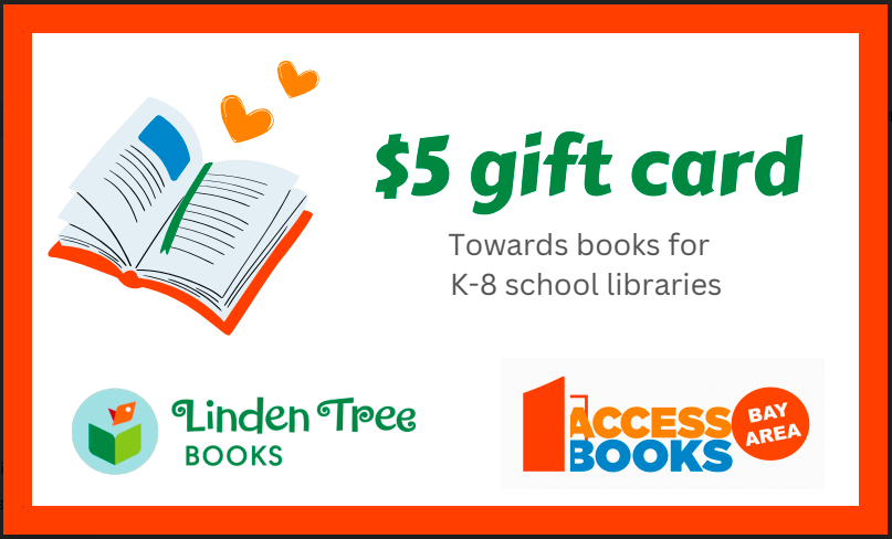 $5 Access Books Bay Area GIFT CARD