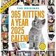 Workman Publishing Company 365 Kittens-A-Year Picture-A-Day® Wall Calendar 2025: Absolutely Spilling Over With Kittens