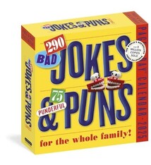 Workman Publishing Company 290 Bad Jokes & 75 Punderful Puns Page-A-Day® Calendar 2025: For the Whole Family!