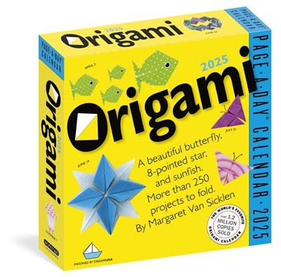 Workman Publishing Company Origami Page-A-Day® Calendar 2025: More Than 250 Projects to Fold