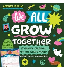 Workman Publishing Company We All Grow Together Wall Calendar 2025: A 17-Month Calendar for the Whole Family: August 2024-December 2025 - with stickers!