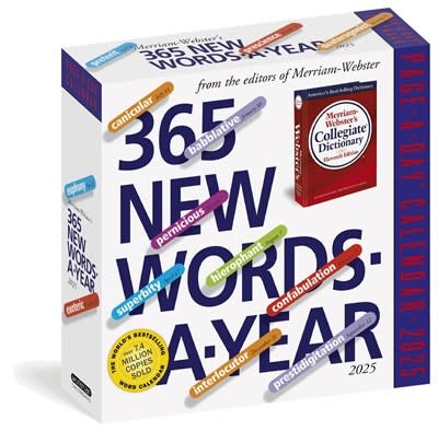 Workman Publishing Company 365 New Words-A-Year Page-A-Day® Calendar 2025: From the Editors of Merriam-Webster