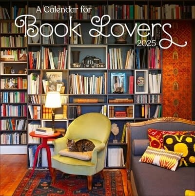 Workman Publishing Company A Calendar for Book Lovers Wall Calendar 2025: Great Books, Inspiring Quotes, and Perfect Places to Read