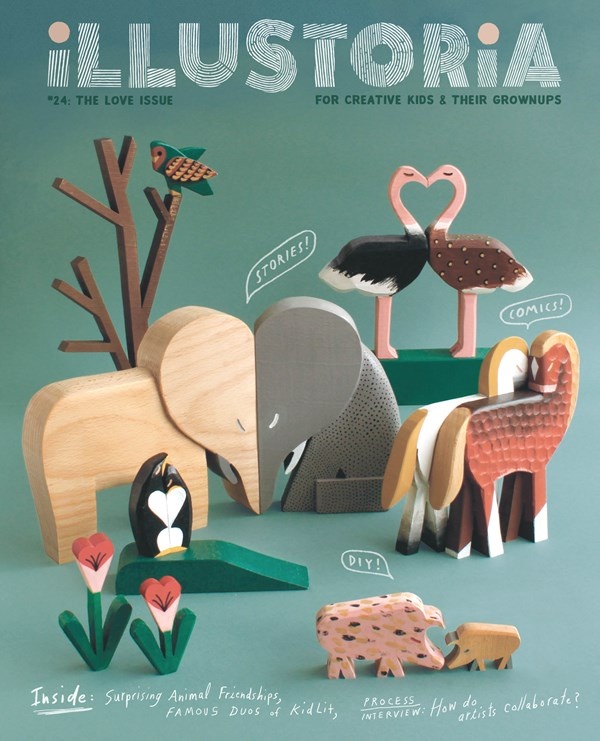 Illustoria Magazine Illustoria: Love: Issue #24: Stories, Comics, DIY, For Creative Kids and Their Grownups