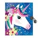 Mudpuppy Unicorn Locked Diary