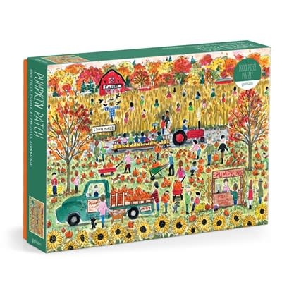 Galison Michael Storrings Pumpkin Patch 1000 Piece Puzzle