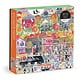 Galison Michael Storrings Halloween Parade 500 Piece Puzzle