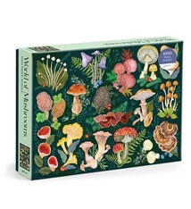Galison World of Mushrooms 1000 Piece Puzzle