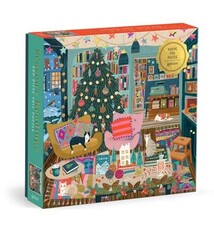 Galison Season's Readings 500 Piece Foil Puzzle