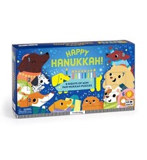 Mudpuppy Happy Hanukkah! Countdown Puzzle Set
