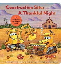 Chronicle Books Construction Site: A Thankful Night: A Thanksgiving Lift-the-Flap Book