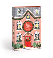 Galison Home for the Holidays 500 Piece Advent Puzzle Calendar