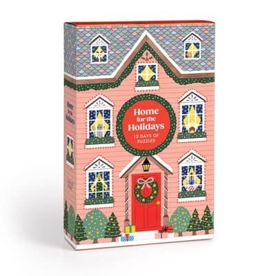 Galison Home for the Holidays 500 Piece Advent Puzzle Calendar