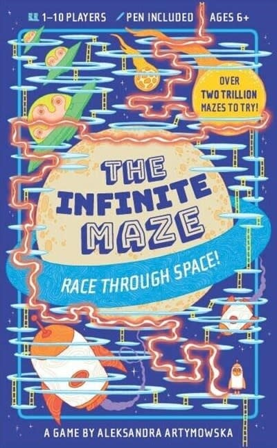 Laurence King Publishing The Infinite Maze: Race Through Space!: Over two trillion mazes to try