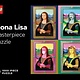 Chronicle Books LEGO Masterpiece Puzzle: Mona Lisa 1000-Piece Puzzle