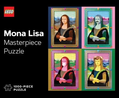 Chronicle Books LEGO Masterpiece Puzzle: Mona Lisa 1000-Piece Puzzle