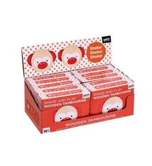 Shake and Play: Wooden Tambourine