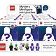 Chronicle Books LEGO Mystery Minifigure Puzzles Space Edition