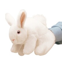 Folkmanis White Bunny Rabbit (Small Puppet)