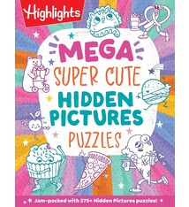 Mega Super Cute Hidden Pictures Puzzles