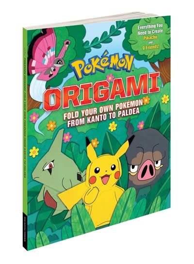 Pikachu Press Pokemon Origami: Fold Your Own Pokemon from Kanto to Paldea: One Pokemon From Every Region!
