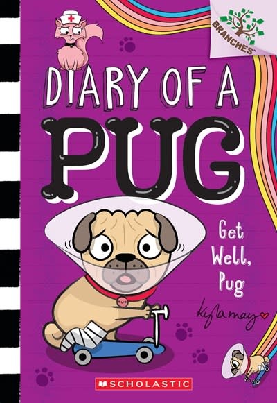 Scholastic Inc. Diary of a Pug #12 Get Well, Pug