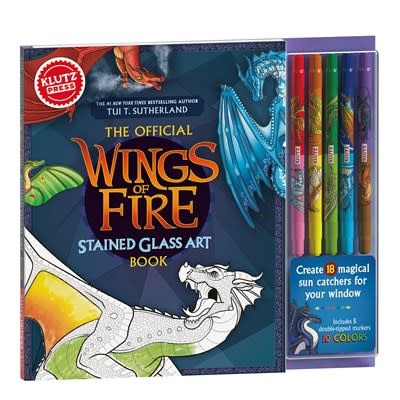 Klutz KlutzPress Wings of Fire Stained Glass Art
