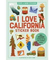 Workman Publishing Company I Love California Sticker Book: 325+ Stickers Celebrating the Golden State