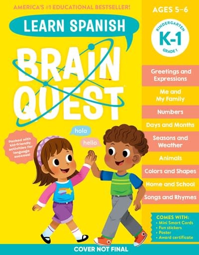Workman Publishing Company Brain Quest Workbook: Learn Spanish