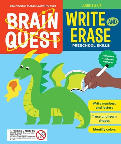 Workman Publishing Company Brain Quest Write and Erase: Preschool Skills