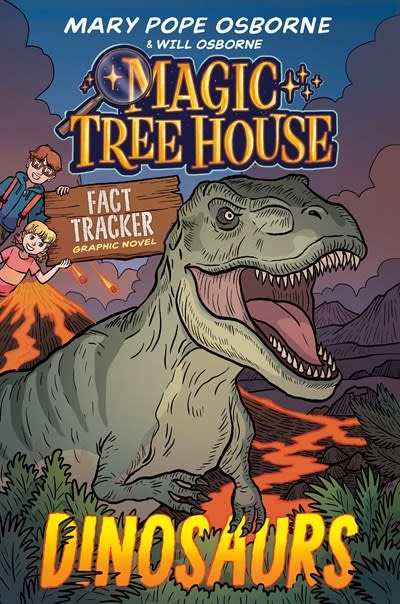 Random House Books for Young Readers Magic Tree House Fact Tracker Graphic Novel: Dinosaurs