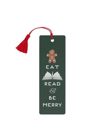 Out of Print Eat, Read, & Be Merry Bookmark