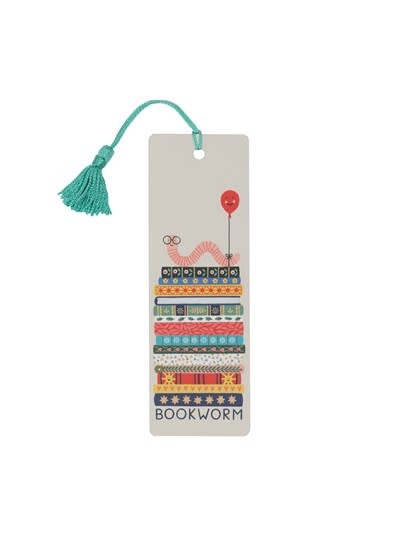 Out of Print Bookworm Bookmark