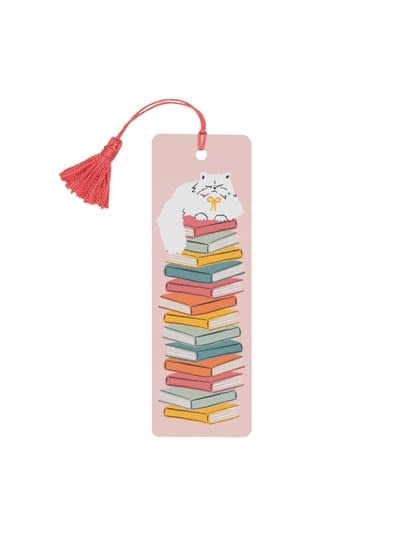 Out of Print Cat Stack Bookmark