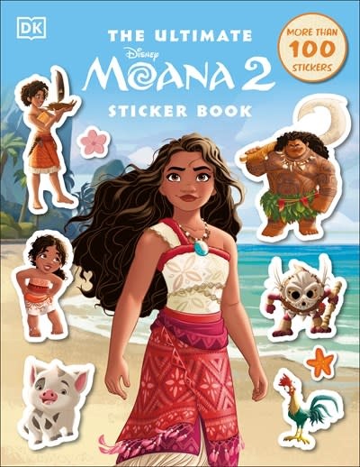 DK Children Disney Moana 2 Ultimate Sticker Book