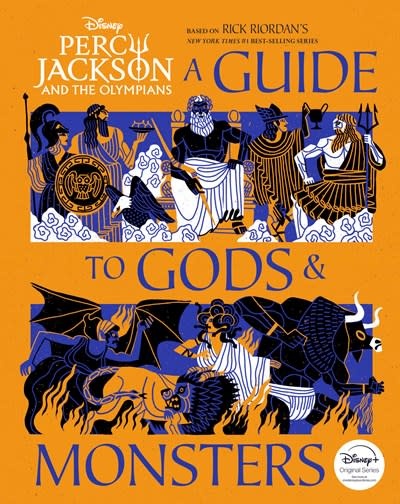 Disney Press Percy Jackson and the Olympians: A Guide to Gods & Monsters
