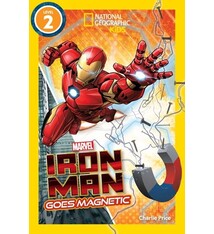 National Geographic Kids Marvel's Iron Man Goes Magnetic (National Geographic Kids Readers, Level 2)