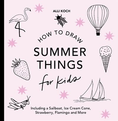 Paige Tate & Co Summer Things: How to Draw Books for Kids featuring Beach Fun, Summer Camp, Picnics, and More