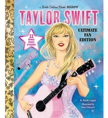 Golden Books Taylor Swift Ultimate Fan Edition Little Golden Book Biography: 22 Bonus Pages! Stickers!