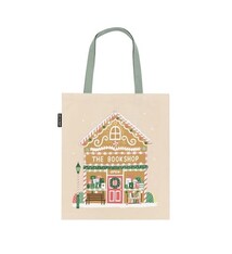 Out of Print Gingerbread Bookshop Tote