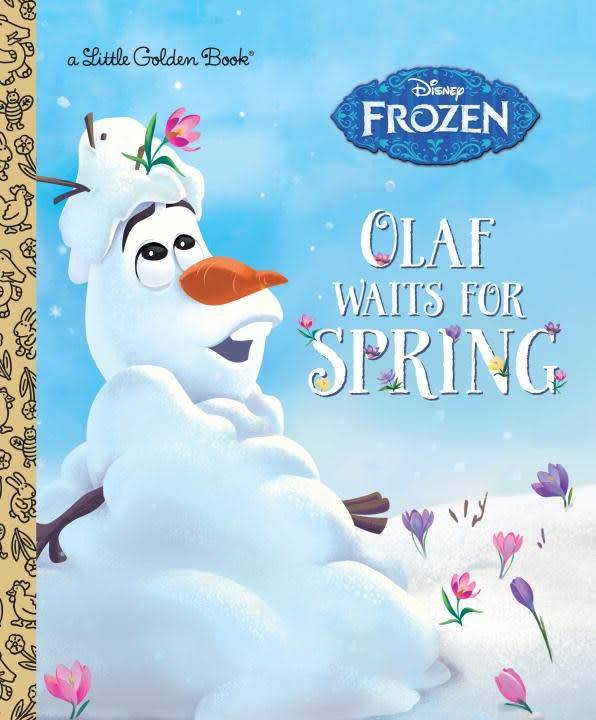 Golden/Disney Disney Frozen: Olaf Waits for Spring (Little Golden Book)