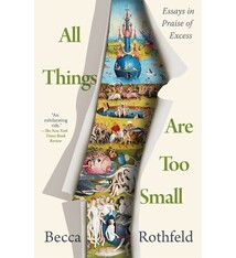 Metropolitan Books All Things Are Too Small: Essays in Praise of Excess
