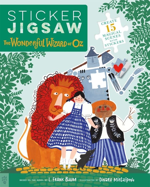 Odd Dot Sticker Jigsaw: The Wonderful Wizard of Oz