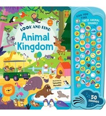 Animal Kingdom: 50 Button Sound Book: Search & find book with 50 noises!