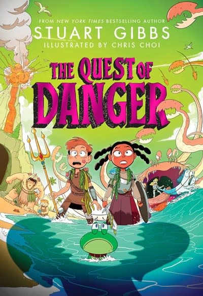 Simon & Schuster Books for Young Readers Once Upon a Tim #4 The Quest of Danger